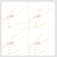 60x60 Glazed Ivory Elegance Porcelain Tiles - Image 3
